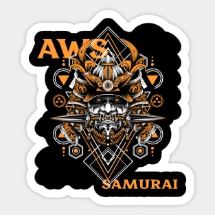 AWS Samurai Sticker